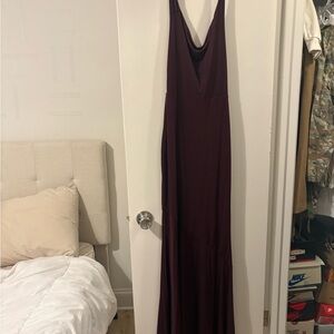 Windsor Deep Burgundy Maxi Dress